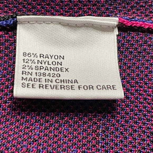 Per Se Carisle Venice Rayon Cardigan Sweater Long Sleeve Duster XXL Plus Size - Picture 9 of 10